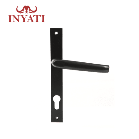 Handle Aluminium Narrow Style Coated Black Inyati Blister Packed
